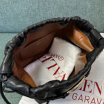 Valentino Vlogo Pouf Nappa Leather Pouch
